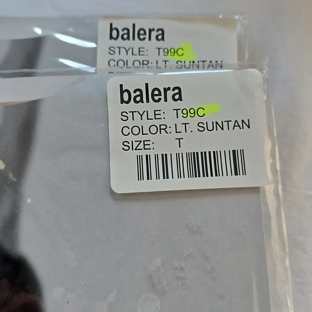 BALERA Dancewear T99C Footed Ballet Tights LT Suntan